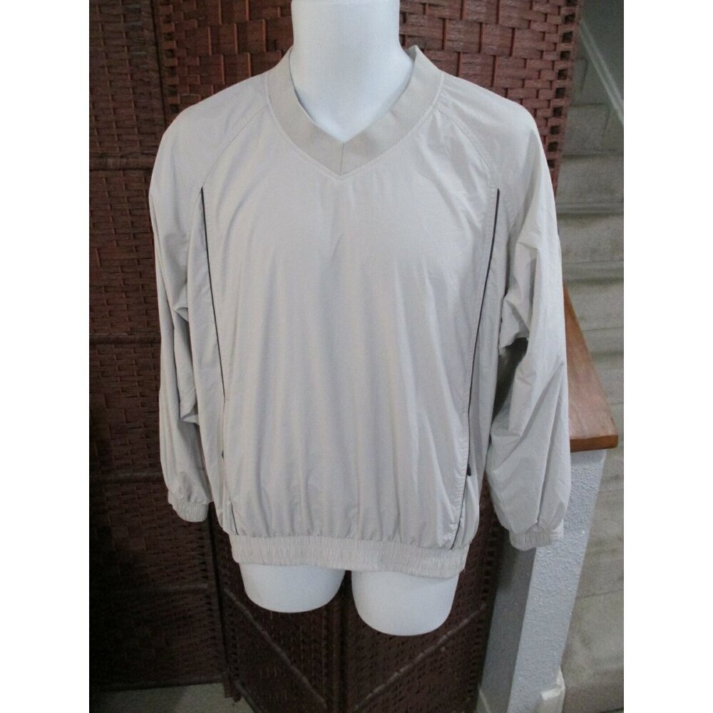 Men's Mizuno Windlite Pullover Windbreaker Shirt Long Sleeve Small Golf Jacket